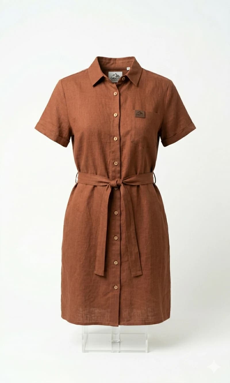 Vestido Terracota